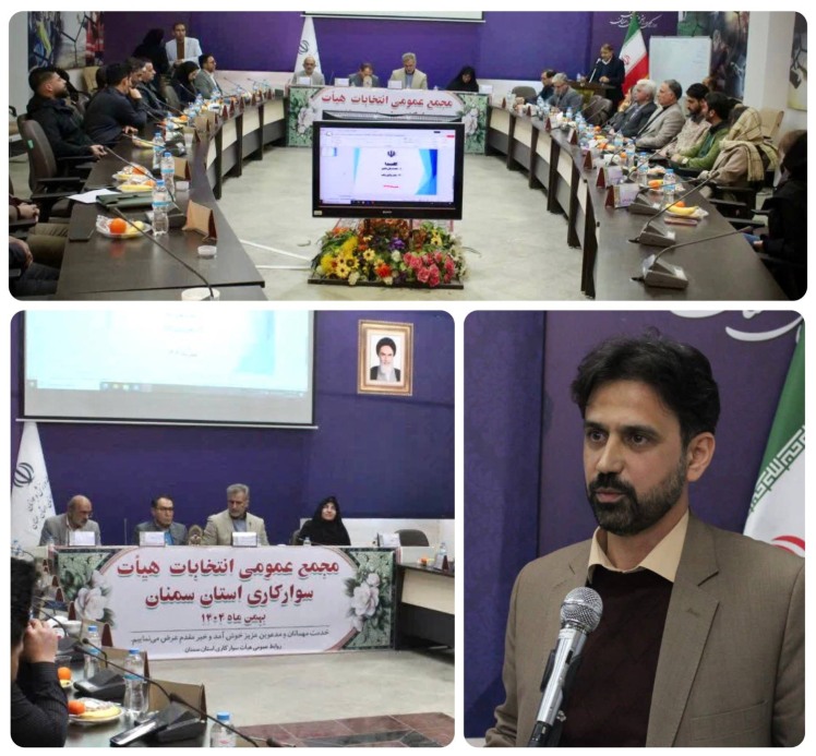 ‍ یاسر وکیل‌زاده رئیس هیات سوارکاری استان سمنان شد.